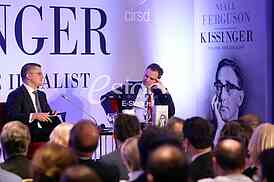 Promotion of the book Henry Kissinger