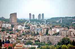  View from the Temple of Saint Sava in vozdovac