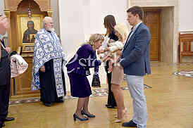 TV  Happy host Jovana Jeremic is baptizing her daughter Lea
