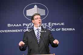 press conference,Aleksandar Vucic