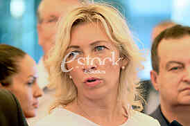 Maria Zakharova and Ivica Dacic