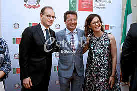 The reception at the Embassy of Italy