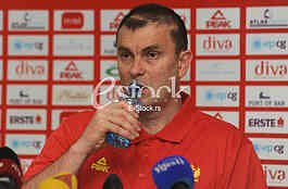 Press conference basketball team of Montenegro