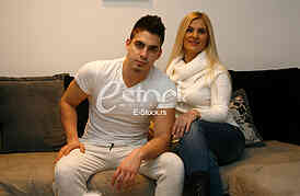 sara reljic, mama i brat
