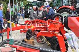 Agricultural machinery at fair