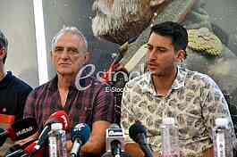 Movie King Peter the First, press conference
