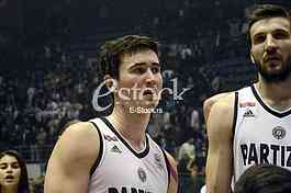 Partizan-Paok, (78:82), basketball game, FIBA league.