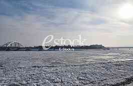 Zaledjen Dunav/ Frozen Danube