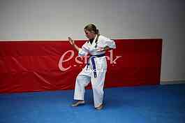 Training Kyokushin karate