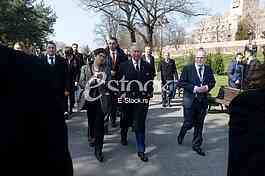 Prince Charles and Camilla in Belgrade