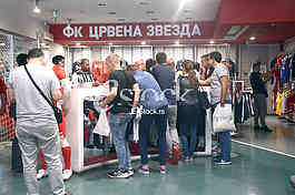 Sell tickets for the football match on Marakana