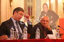 Serbian Prime Minister Aleksandar Vucic on the promotion of the book 
