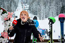 Live  TV show Sarenica with Ana Babic and Slobodan Sarenac, RTS TV station