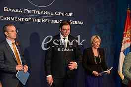 Serbian government, press conference