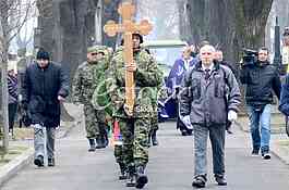 Burial of the remains Dimirija Tucovica