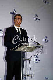  aleksandar vucic , hilton hotel otvaranje u bg