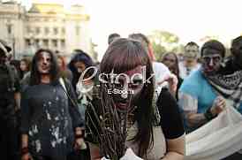 Zombie Day of walking dead