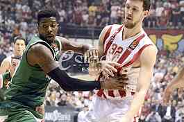 Red Star- Panathinaikos basketball game