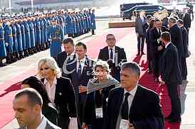 Vladimir Putin in Belgrade