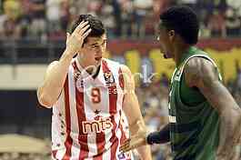 Red Star- Panathinaikos basketball game