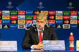 Press conference after the match of UCL