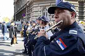 Celebration of the liberation of Belgrade in World War II

