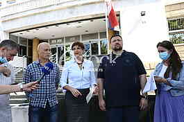 Dusko Petrovic, Dragana Rakic i Dusan Dincic