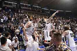  Partizan-Red Star, basketball derby game.