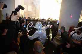 Protest ispred Skupstine Srbije