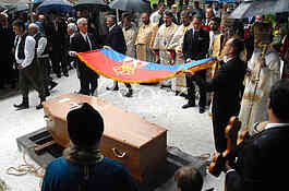 The funeral of Prince Aleksandar Karadjordjevic