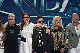 Sasa Popovic, Svetlana Ceca Raznatovic, Marija Serifovic, Snezana Djurisic i Aleksandar Milic Mili
