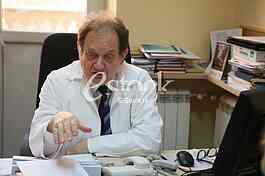 Dr Miljko Ristic.Interview for newspaper Serbia telegraph.Clinical centre Cardio.