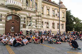 Zrenjanin protest