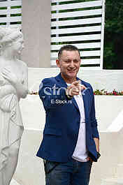 Press conference Sako Polumenta in restaurant 