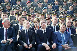 Dmitrij Medvedev Aleksandar Vucic Milorad Dodik
