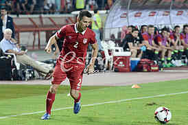  Serbia-Wales, football match.
