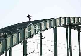 Suicide at Old Sava bridge