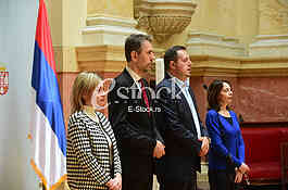 Hana Adrovic, Sasa Radulovic. Vojin Biljic i Branka Stamenkovic