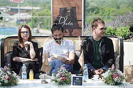 Suzana Lukic, Ivan Vukovic i Goran Jevtic Gondza