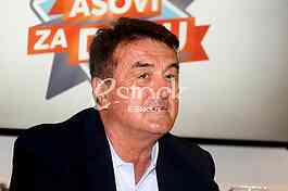Press Conference on the charity football match to help children with cancer