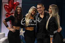 Sanja Vucic, Ksenija Knezevic, Djordje Nesta Arsovic i Ivana Nikolic