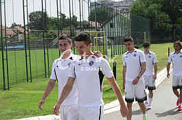 Okupljanje FK partizan