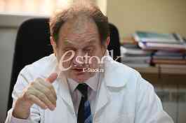 Dr Miljko Ristic.Interview for newspaper Serbia telegraph.Clinical centre Cardio.