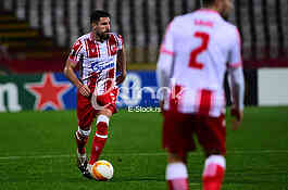 Milos Degenek Crvena zvezda vs Gent