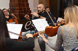Music rehearsal of Bijelo Dugme 