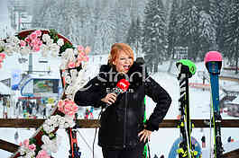 Live  TV show Sarenica with Ana Babic and Slobodan Sarenac, RTS TV station