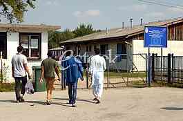 The reception center for migrants