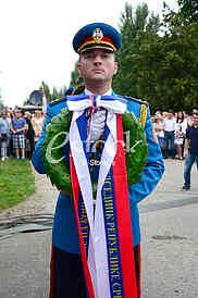 Debeljaca, unveiling of the monument to the hero of Kosara Tibor Cerna