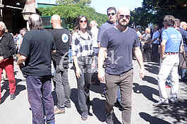  Burial of actor Ljubisa Samardzic.