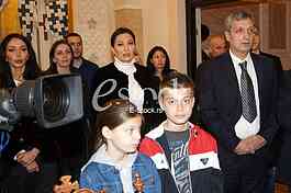 Easter liturgy at St. Sava